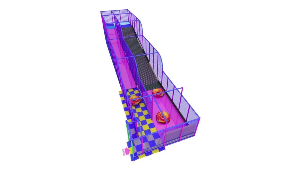 Тюбинговая горка (19,3 м)