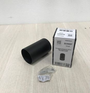 Накладной точечный светильник 214437 черный Rullo Lightstar