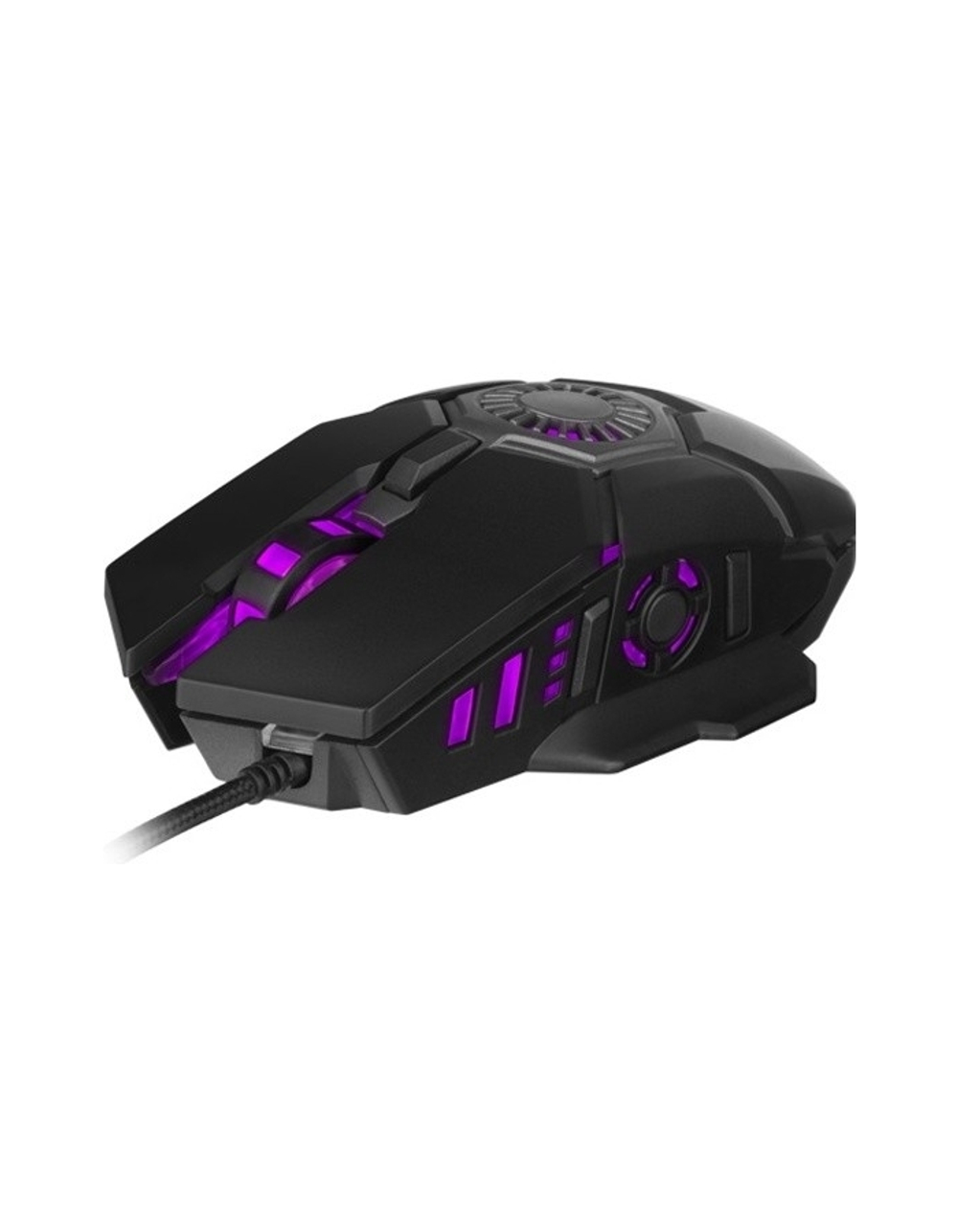 Мышь Sven RX-G880 6+1кл. 400-7000 DPI, ПО, вентилятор, подсветка, игров. Упак
