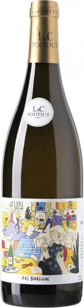 Вино Л&amp;С Пуату Бургонь Блан сух бел 0,75 12% Мезон Шанзи Франция