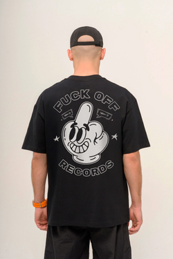 Футболка KUL'TURA "RECORDS" Черный