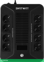Источник бесперебойного питания Smartwatt Safe Pro LCD черный (3703020280001)