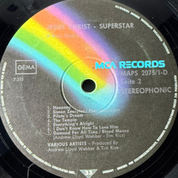 Виниловая пластинка Jesus Christ Superstar 2LP