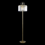 Citilux Инга CL335943 Торшер хрустальный Бронза