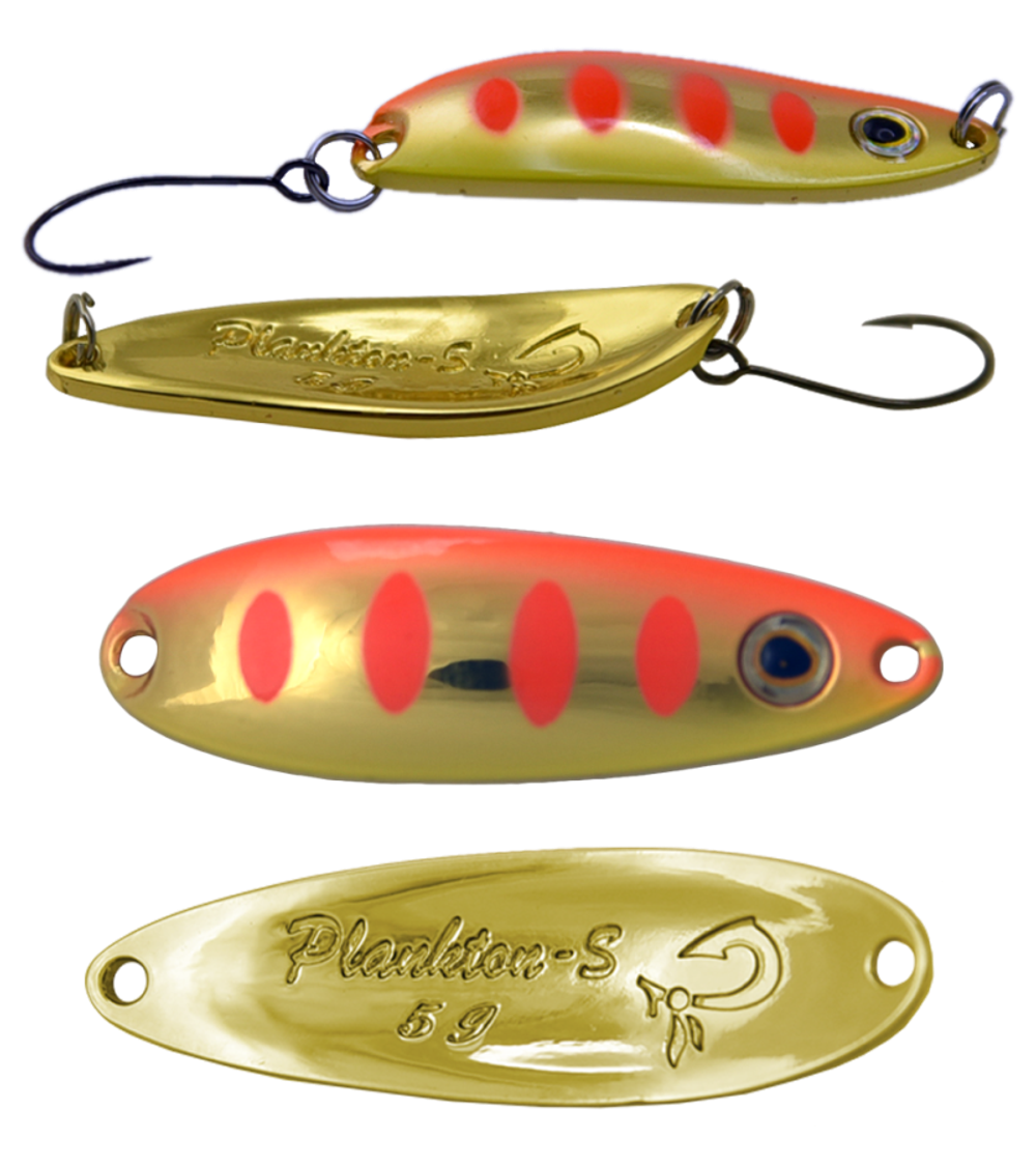 Блесна колебалка LureMax Plankton-S, 40 мм, 5г., 24