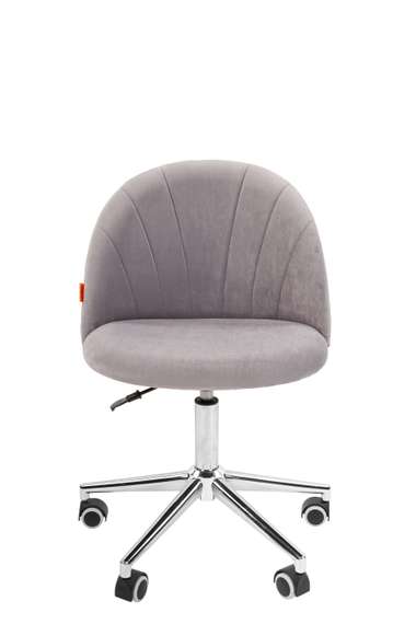 Кресло Chairman Home 117 Россия ткань Т-53 св. серый