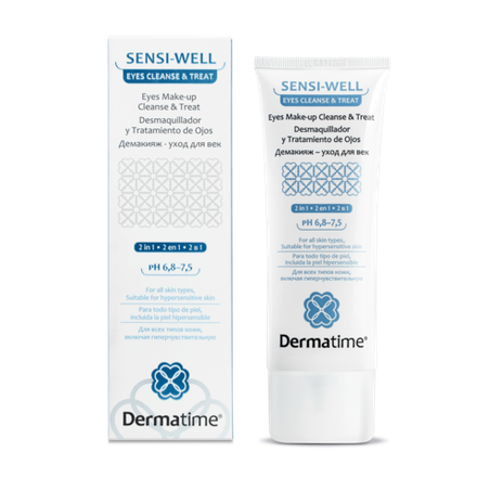 DERMATIME SENSI-WELL Eyes Make-Up Cleanse & Treat