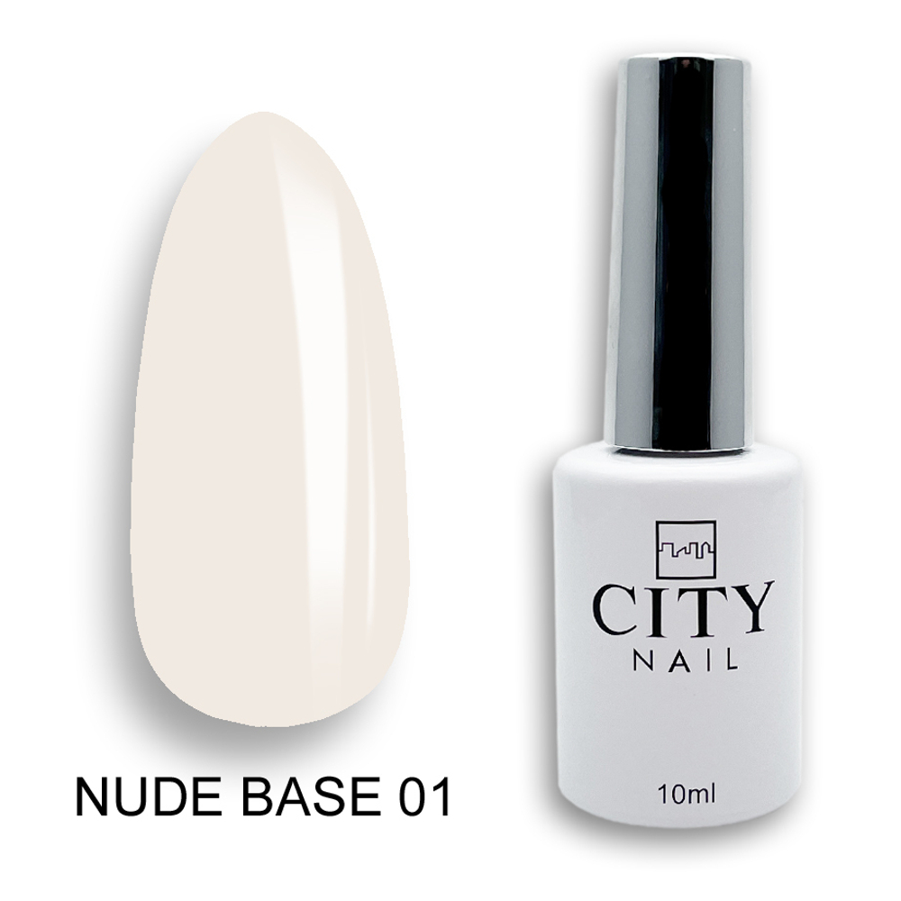 CITY-NAIL NUDE BASE 10 мл №1