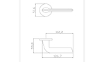 Ручка ADDENBAU DOVE S-484 GRAPHITE