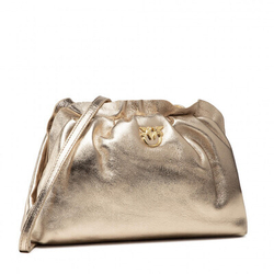 MINI CHAIN CLUTCH BAG FRAIMED – gold