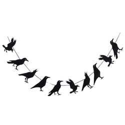 Гирлянда HWN "Черные вороны"