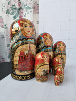 Матрешка "с видами города "  7мест