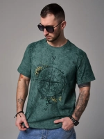 Футболка мужская "Роза ветров"