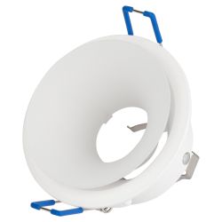 Встраиваемый светильник декоративный ЭРА KL103 WH MR16 GU5.3 белый | Декоративные встраиваемые светильники