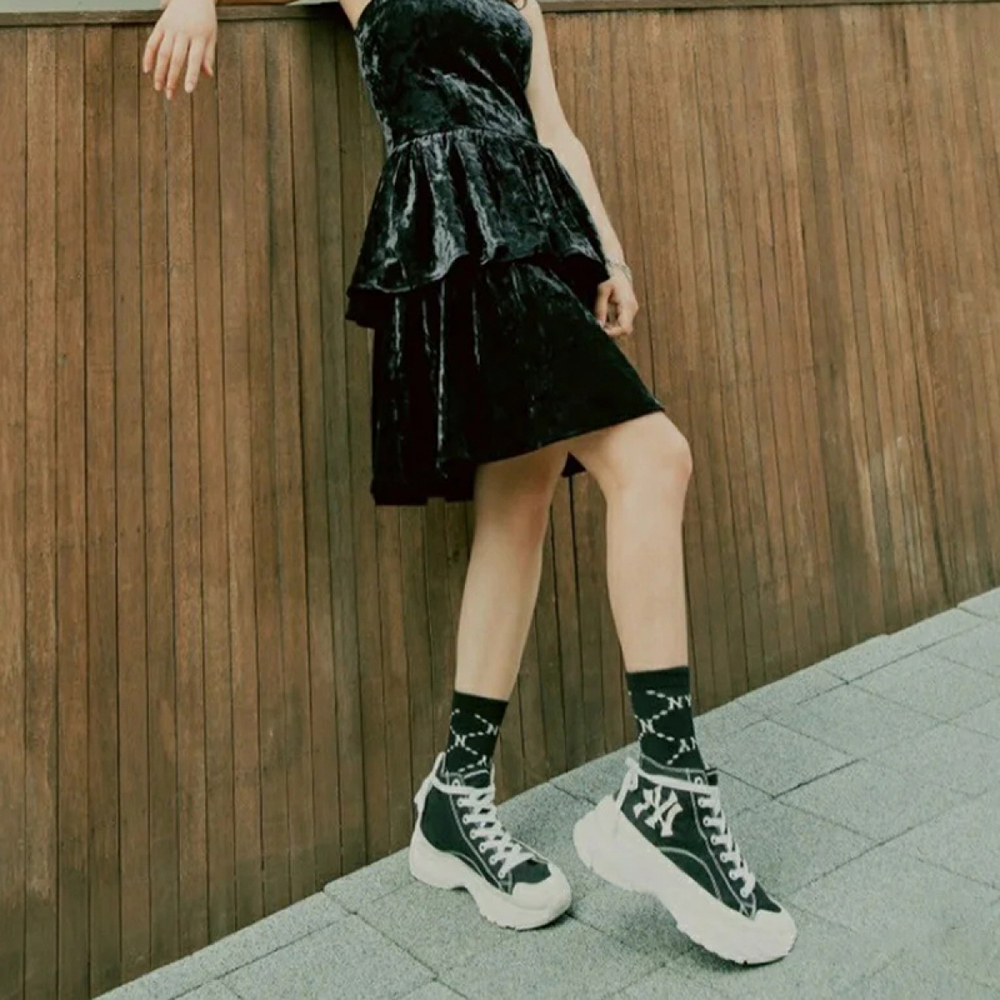 Кроссовки MLB Chunky High, 32SHU1011-50L