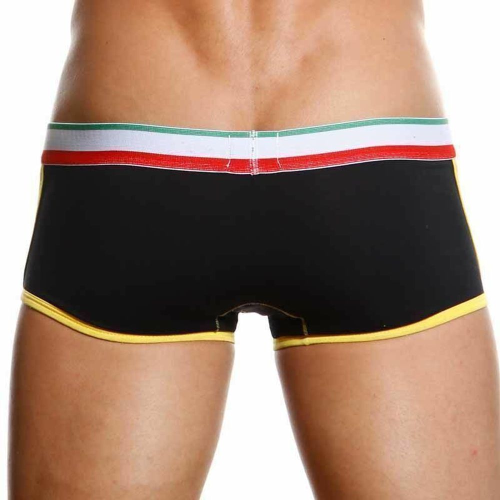 Мужские трусы хипсы черные Ferrari Black