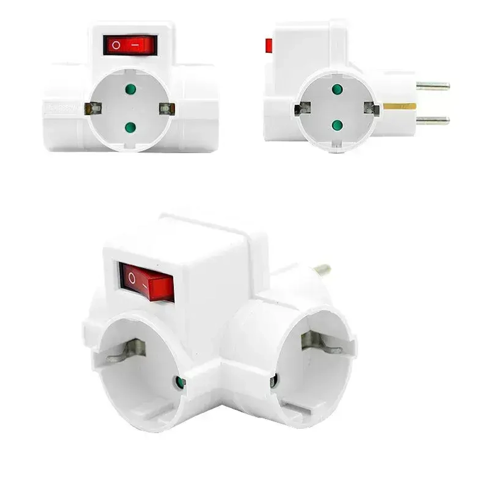 тройник с клавишей