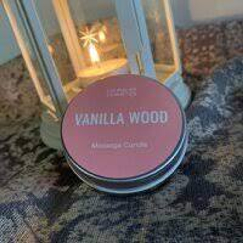Массажная свеча "Vanilla Wood" 50мл