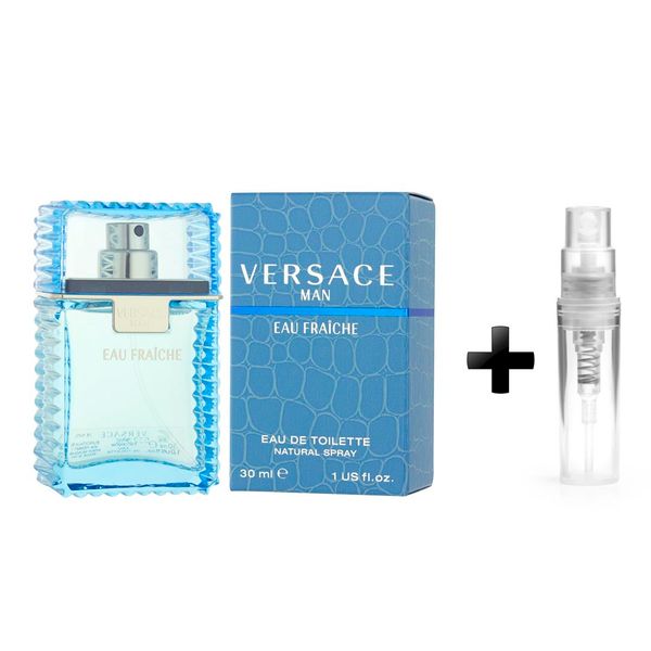 Versace Man Eau Fraiche EDT + Атомайзер
