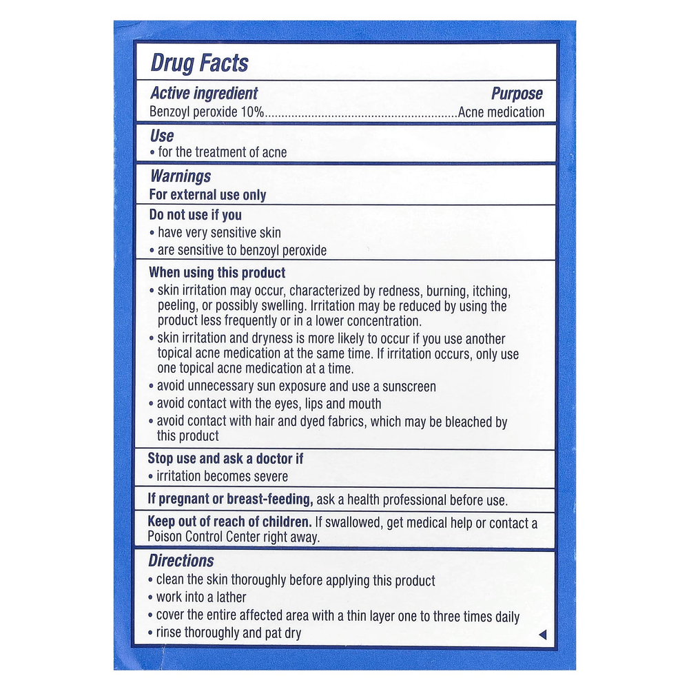 PanOxyl, мыло от акне, для лица и тела, 113 г (4 унции)