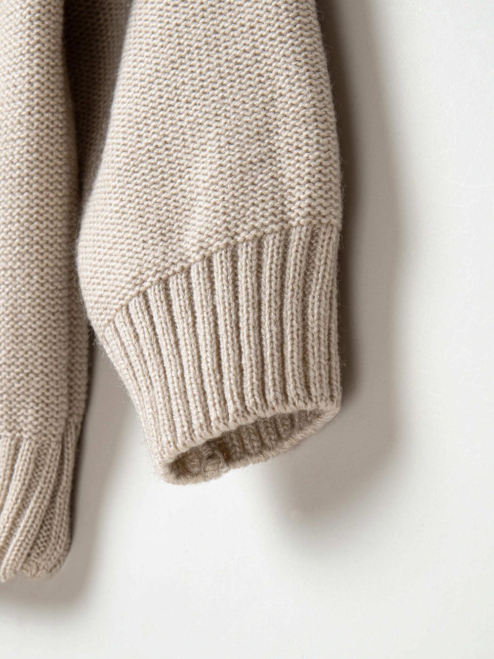 Джемпер вязаный "Серая дымка"