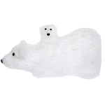 Фигура светодиодная «Медвежья семья» 38*19*19 см, 50 ламп LED, авторежим, 220V, Белый