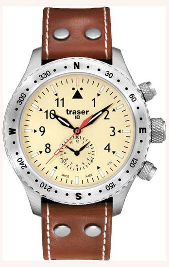 Швейцарские тактические часы Traser T5 AVIATOR JUNGMEISTER 100190