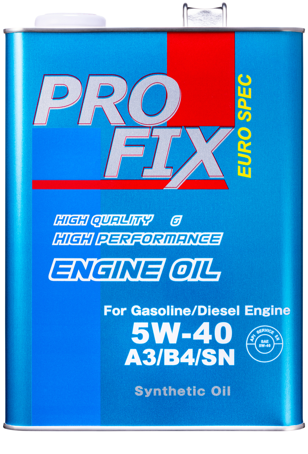 Масло моторное синтетика PROFIX 5W40 SN/A3/B4  4л