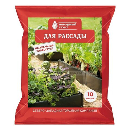 Грунт СЗТК Народный Цветочный 10л.