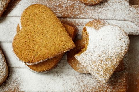 Имбирные сердечки