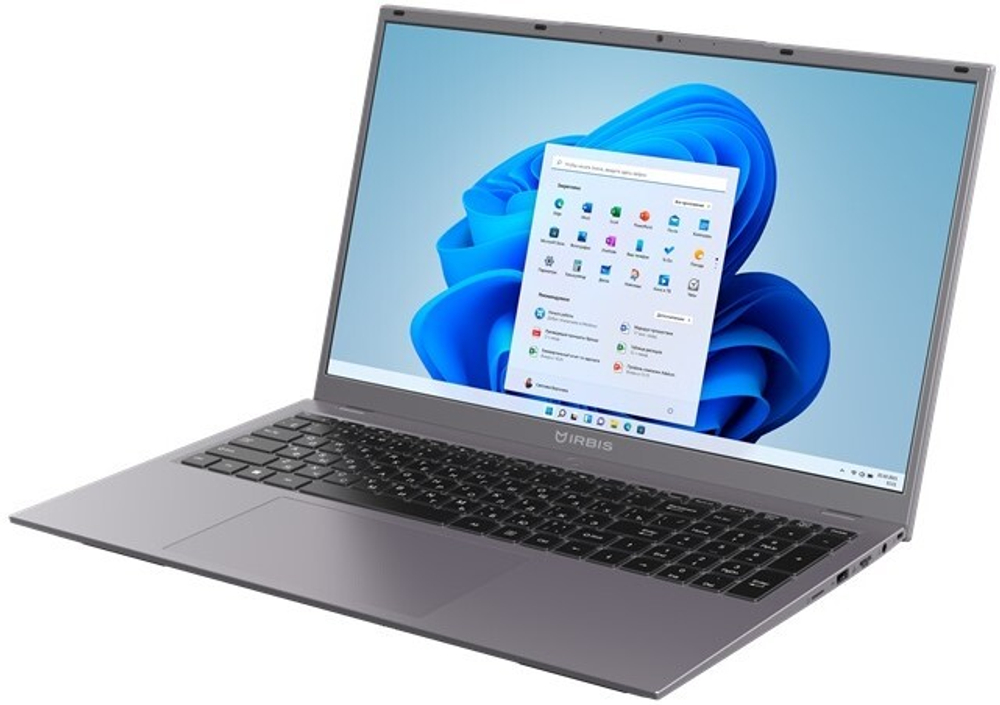 Ноутбук  Irbis 17NBP4502 17.3 ", Core i7, 16 Гб RAM, 1 Тб SSD, Iris Xe Graphics, Серый