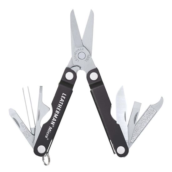 Мультитул-брелок Leatherman Мод. MICRA SLATE (10 инструментов)(6,5см)(51г.)