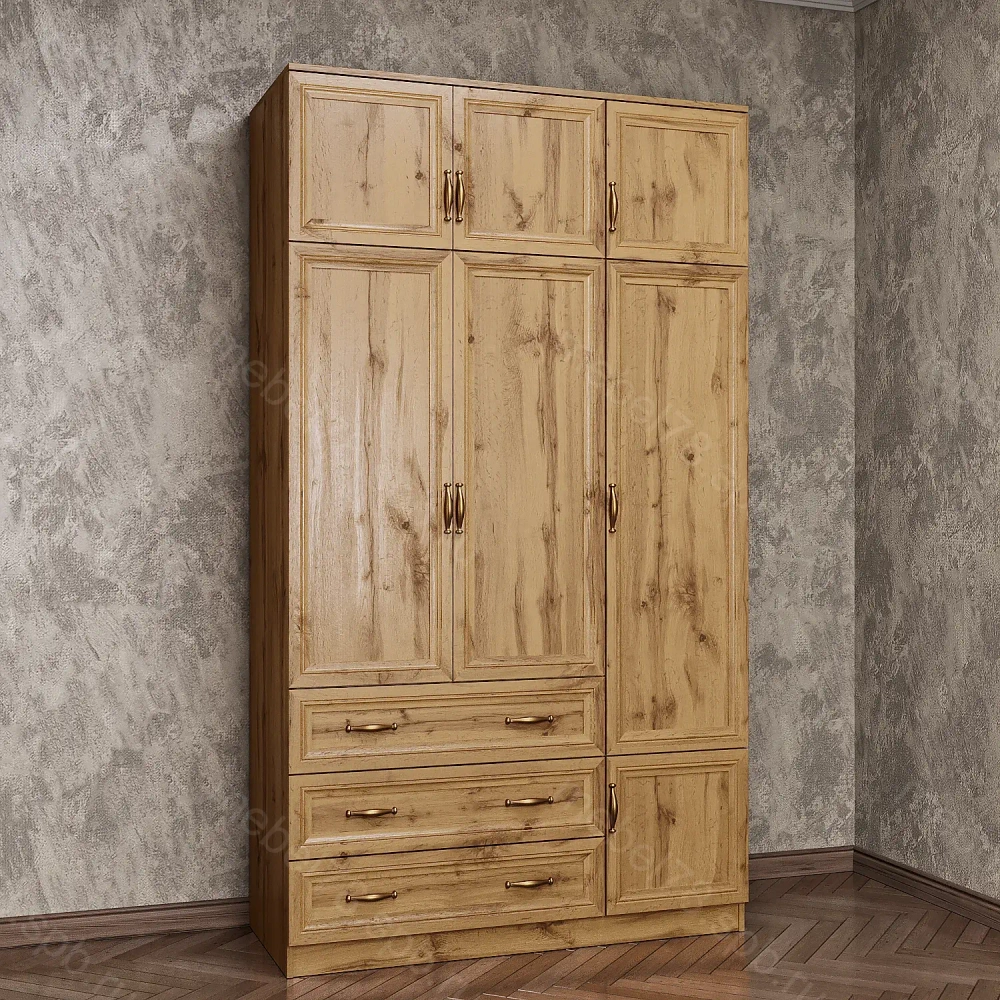 Шкаф распашной с антресолью 3/7