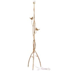 Светильник напольный торшер Терра с абажуром Сити-2 Кремовый