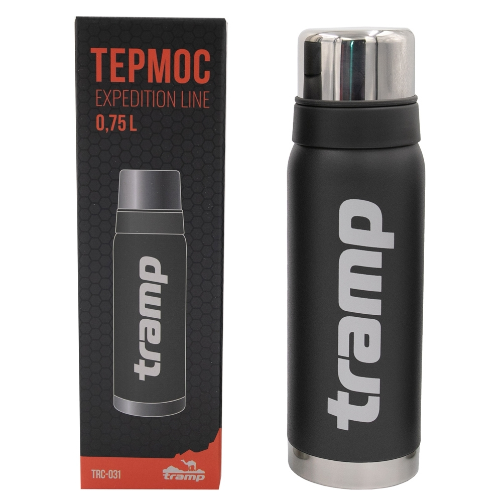 Tramp Термос Expedition line 0.75 л, TRC-031 серый