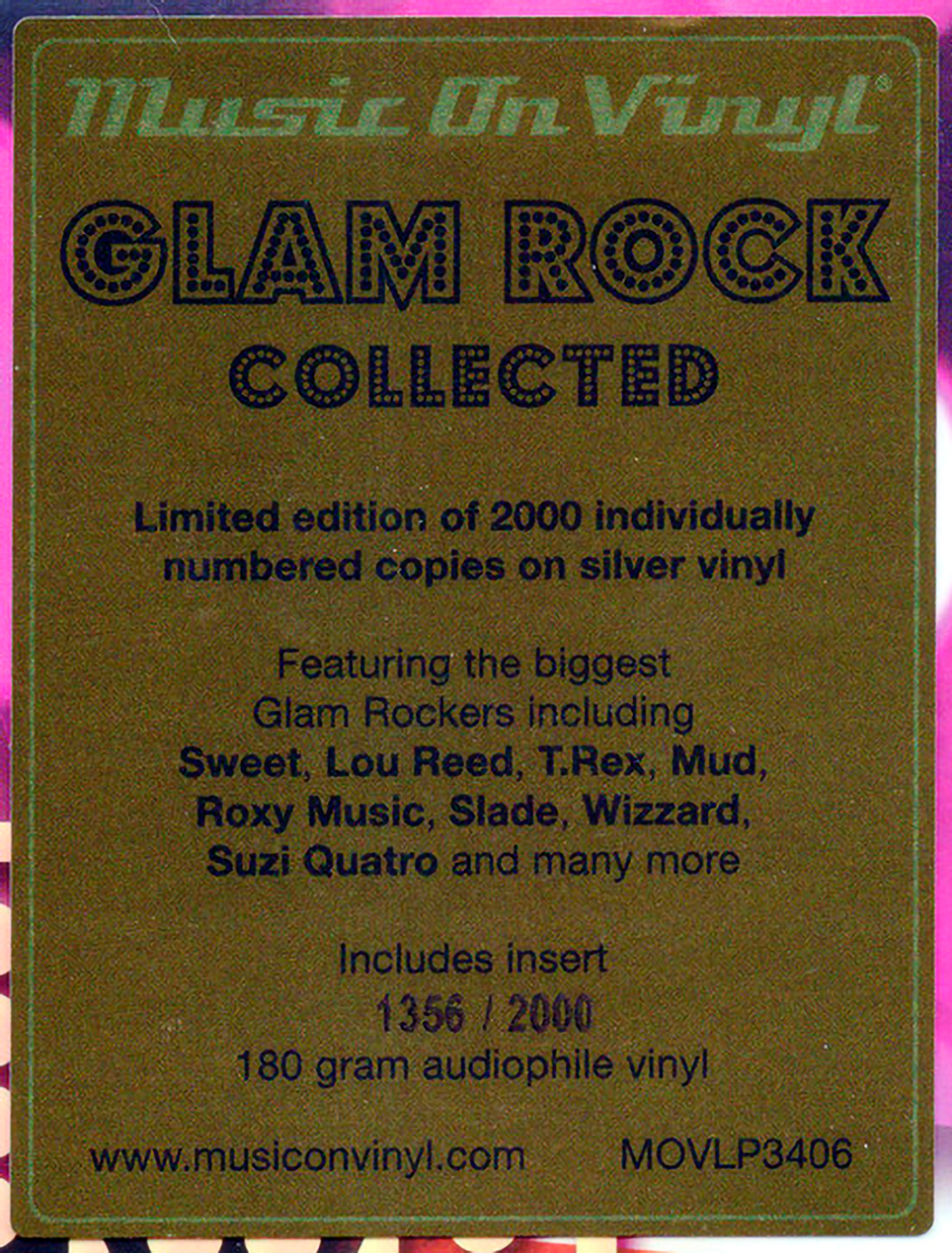 Сборник / Glam Rock Collected (Coloured Vinyl)(2LP)