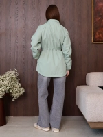 Ветровка с капюшоном удлиненная тонкая