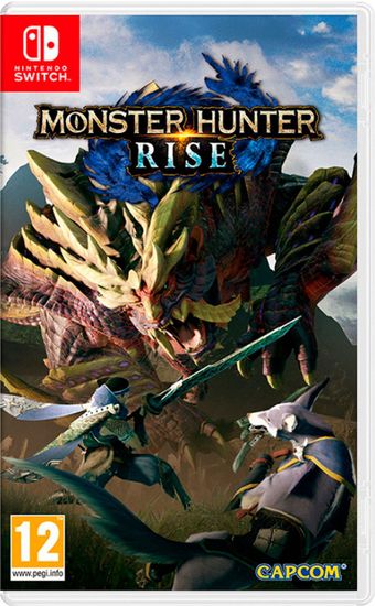 Monster Hunter Rise (Nintendo Switch, Русские субтитры, Б/У)