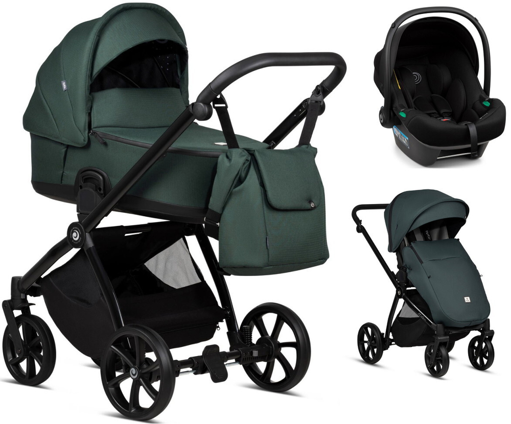 Детская коляска Tutis Mio 3 Plus Essential 3 в 1 1502240 Pacific green