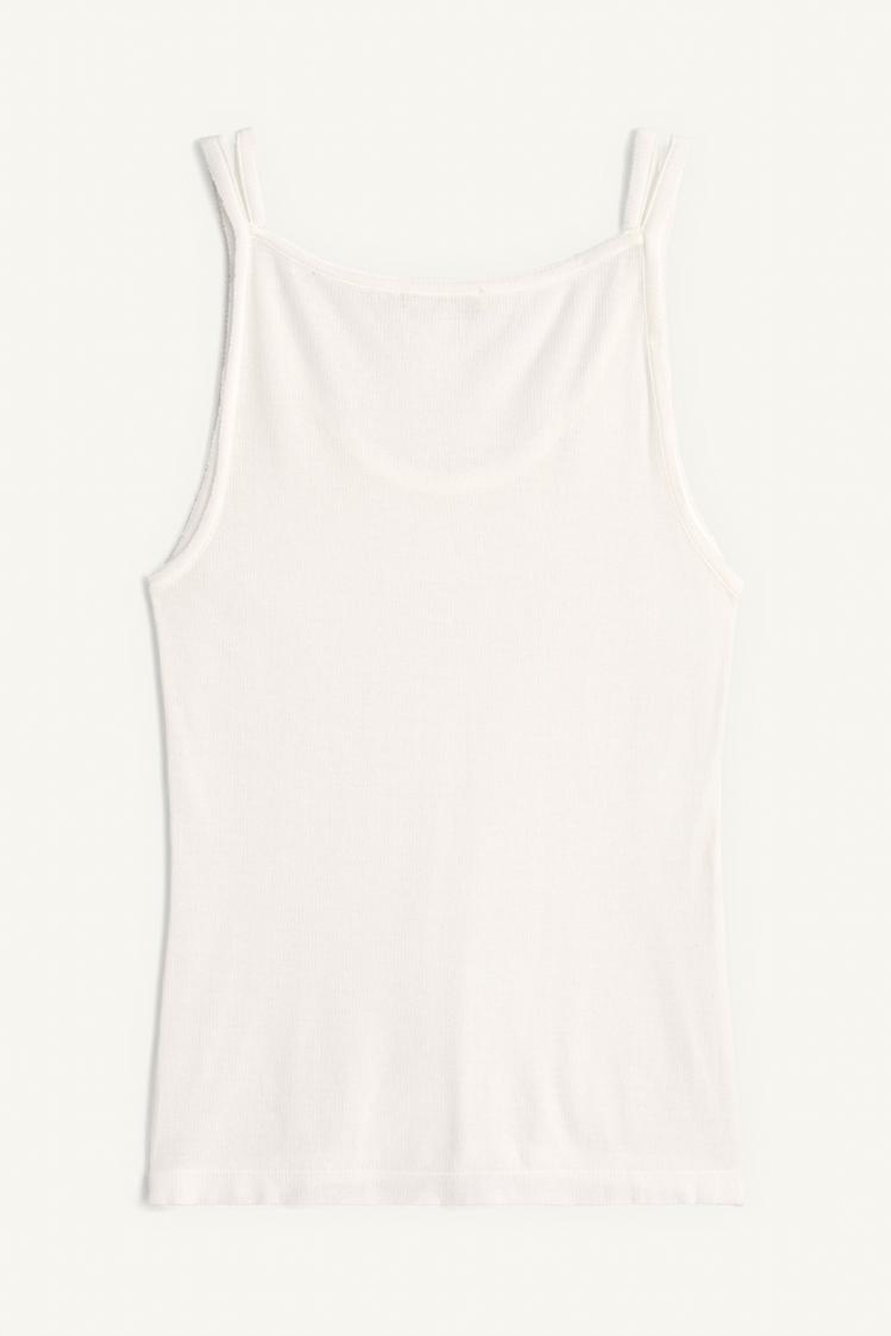 ZARA ТОП НА ТОНКИХ БРЕТЕЛЯХ - LIMITED EDITION, СВЕТЛО-БЕЖЕВЫЙ