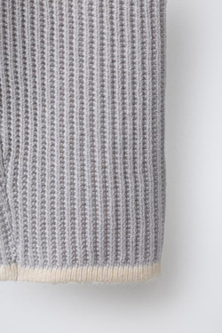 ZARA БРЮКИ С КОНТРАСТНОЙ ОТДЕЛКОЙ, НЕБЕСНО-ГОЛУБОЙ