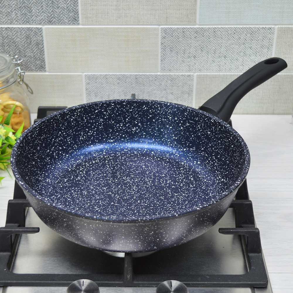 Сковорода 26см Сияние Blue с несъемной ручкой, с2651Bl