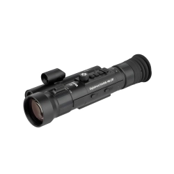 Прицел цифровой Veber DigitalHunt R44X6-48 LRF ночной с лазерным дальномером, вид справа с большим объективом