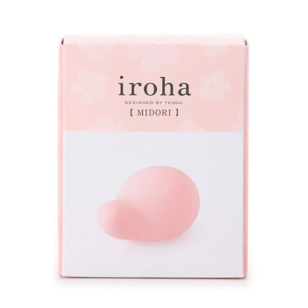Розовый вибратор 7,7см Tenga Iroha Midori IHM-27
