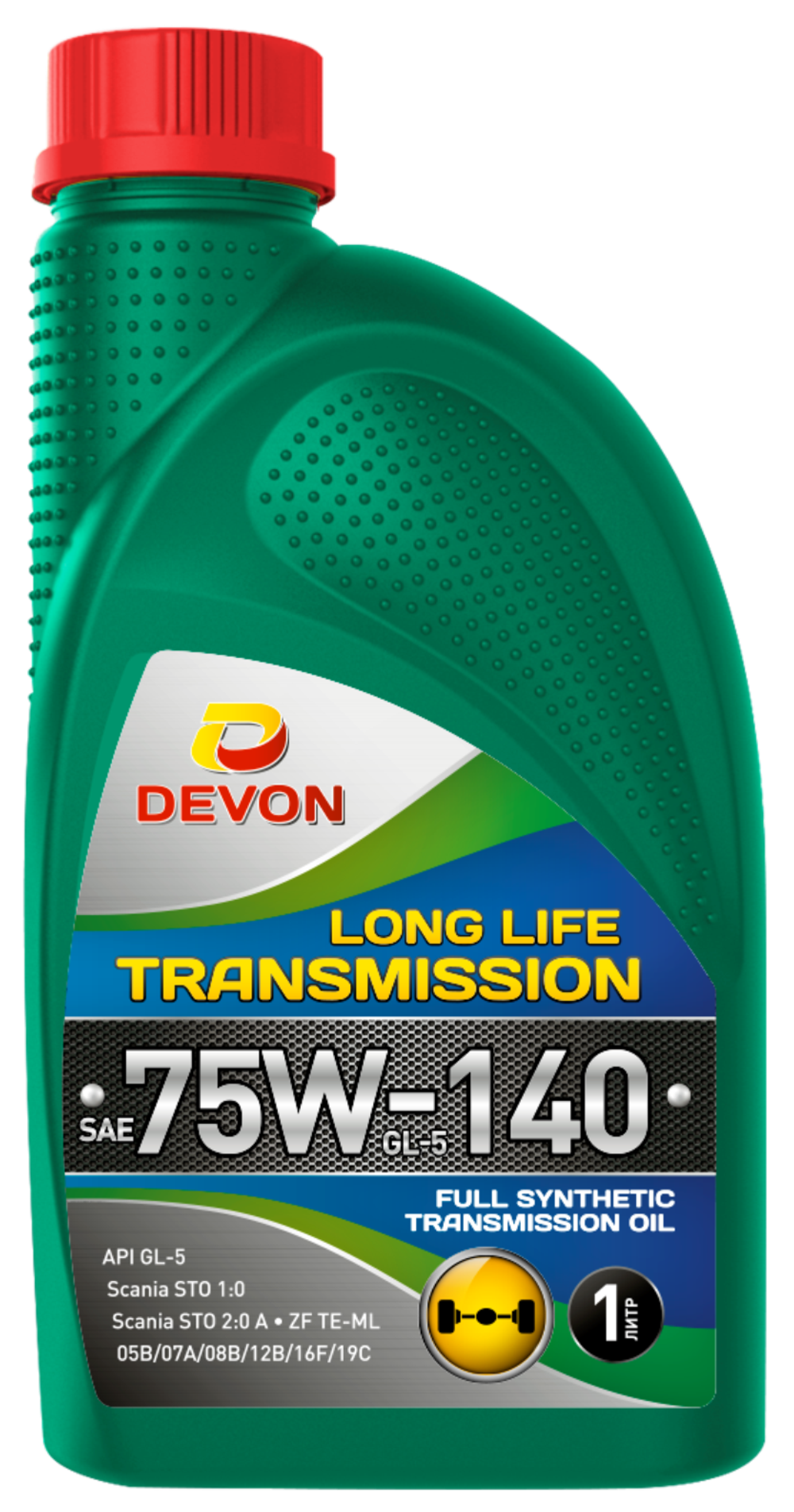 Devon Long Life Transmission SAE 75W-140 GL-5 LS