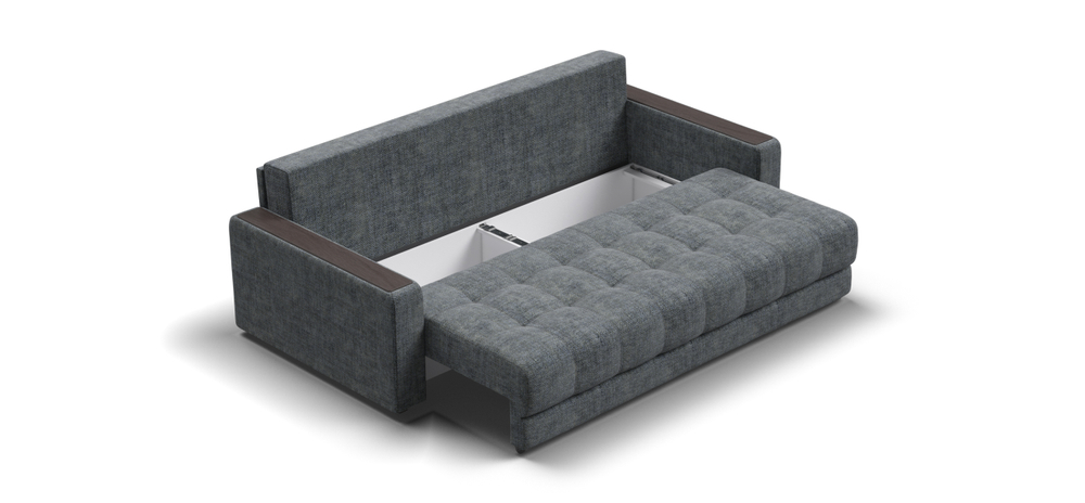 Диван Босс Шенилл Смарт серый