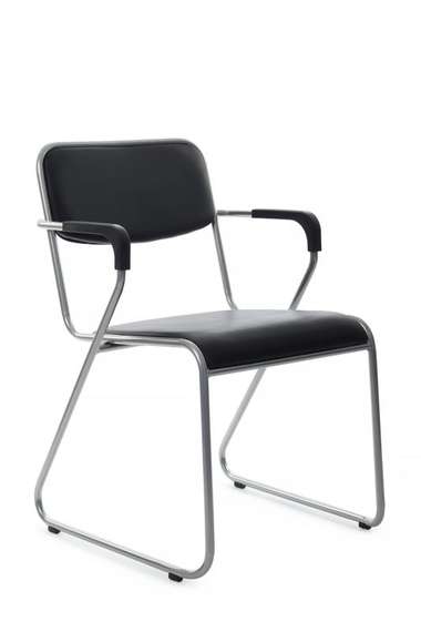 Кресло Никс Плюс RCH OMKL-03 Черный/Металл окрашенный Хром