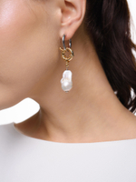 Серьги "Brutal Pearl" Bicolor