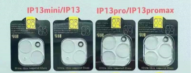 Tempered Glass Camera 9H For iPhone 12 Pro Transparent MOQ:100 黑色底板
