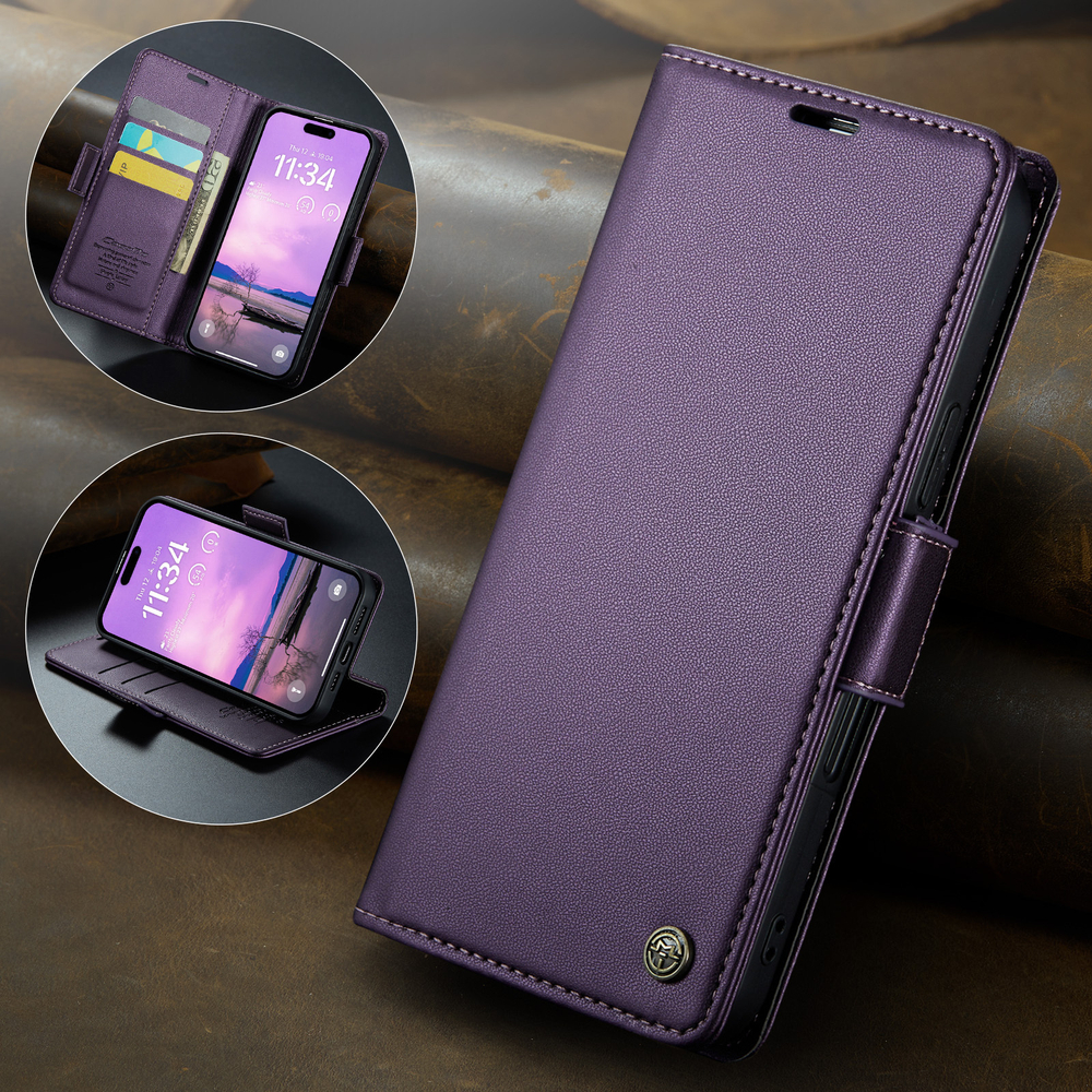 Чехол-книжка CaseMe Smooth iPhone 16